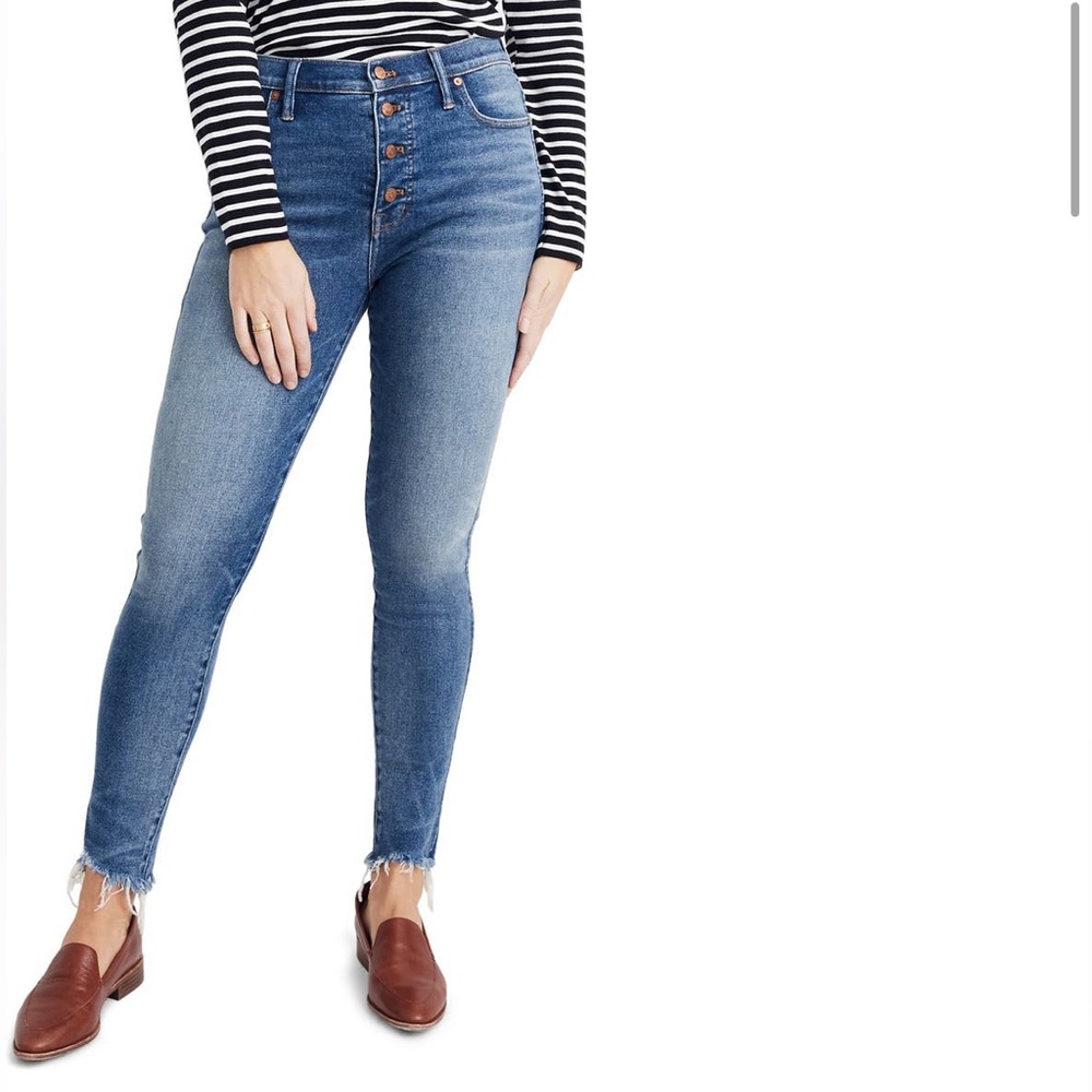 Madewell 10-inch High Waist Skinny Jeans (Cordova)